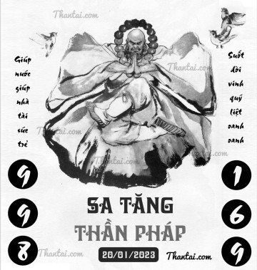 SA TĂNG THẦN PHÁP 20/01/2023