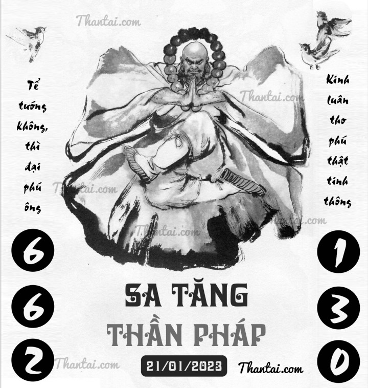 SA TĂNG THẦN PHÁP 06/01/2023