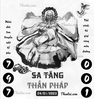 SA TĂNG THẦN PHÁP 24/01/2023