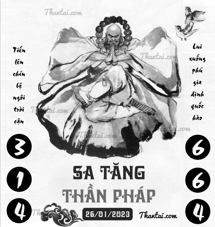 SA TĂNG THẦN PHÁP 11/01/2023