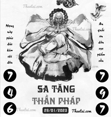 SA TĂNG THẦN PHÁP 29/01/2023