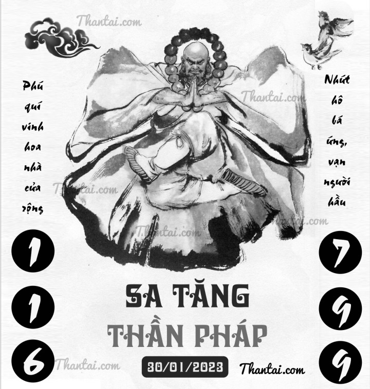 SA TĂNG THẦN PHÁP 15/01/2023