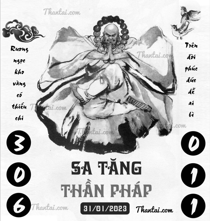 SA TĂNG THẦN PHÁP 16/01/2023