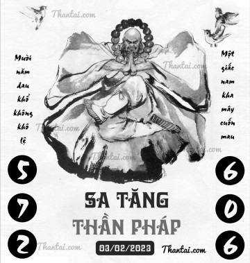 SA TĂNG THẦN PHÁP 03/02/2023