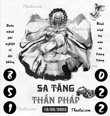 SA TĂNG THẦN PHÁP 10/02/2023