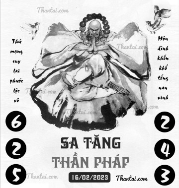 SA TĂNG THẦN PHÁP 16/02/2023