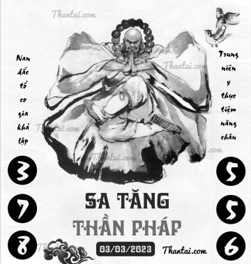 SA TĂNG THẦN PHÁP 03/03/2023