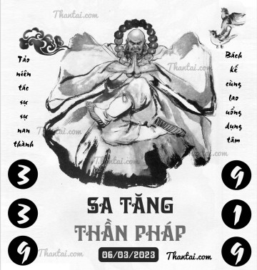 SA TĂNG THẦN PHÁP 06/03/2023