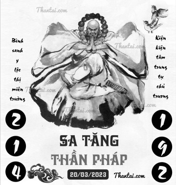 SA TĂNG THẦN PHÁP 20/03/2023