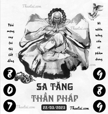 SA TĂNG THẦN PHÁP 22/03/2023