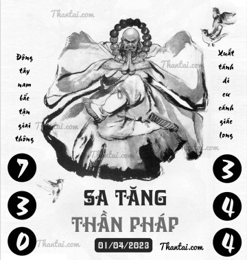 SA TĂNG THẦN PHÁP 01/04/2023