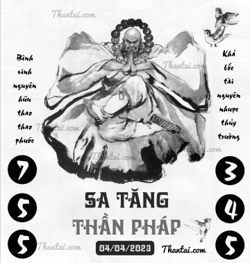 SA TĂNG THẦN PHÁP 04/04/2023