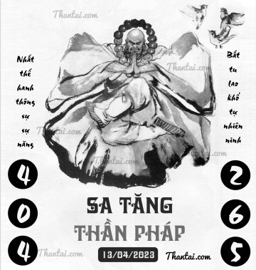 SA TĂNG THẦN PHÁP 13/04/2023