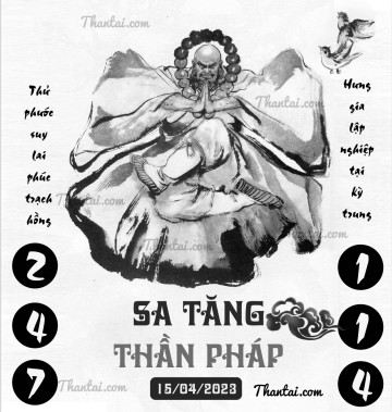 SA TĂNG THẦN PHÁP 15/04/2023