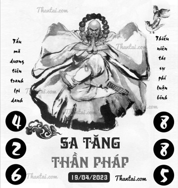 SA TĂNG THẦN PHÁP 19/04/2023