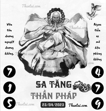 SA TĂNG THẦN PHÁP 23/04/2023