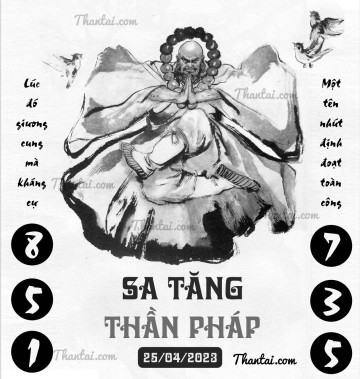 SA TĂNG THẦN PHÁP 25/04/2023