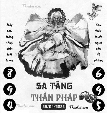 SA TĂNG THẦN PHÁP 26/04/2023