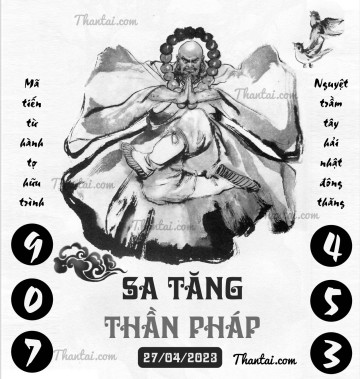 SA TĂNG THẦN PHÁP 27/04/2023