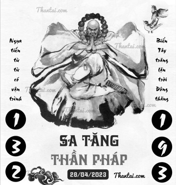 SA TĂNG THẦN PHÁP 28/04/2023