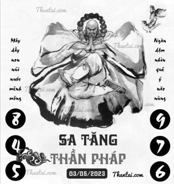 SA TĂNG THẦN PHÁP 03/05/2023