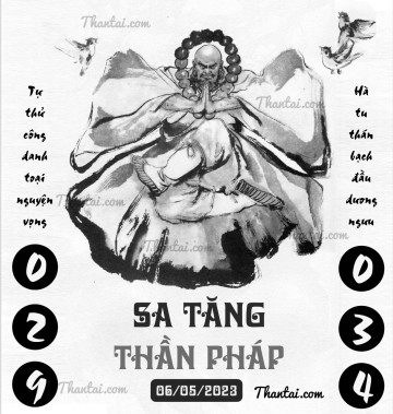 SA TĂNG THẦN PHÁP 06/05/2023