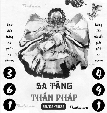 SA TĂNG THẦN PHÁP 26/05/2023