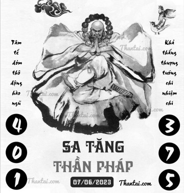 SA TĂNG THẦN PHÁP 07/06/2023