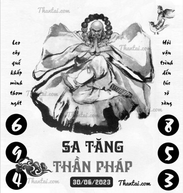 SA TĂNG THẦN PHÁP 30/06/2023