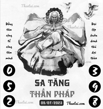 SA TĂNG THẦN PHÁP 09/07/2023