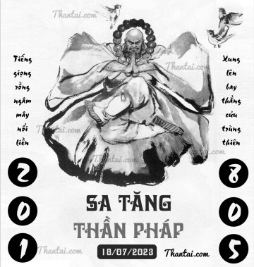 SA TĂNG THẦN PHÁP 18/07/2023