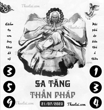 SA TĂNG THẦN PHÁP 21/07/2023