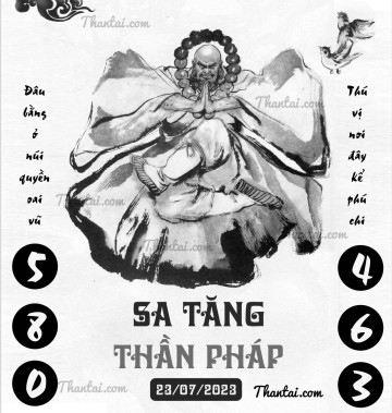 SA TĂNG THẦN PHÁP 23/07/2023