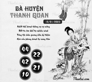 BÀ HUYỆN THANH QUAN 15/01/2023