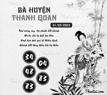 BÀ HUYỆN THANH QUAN 01/02/2023