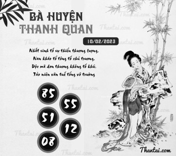 BÀ HUYỆN THANH QUAN 10/02/2023