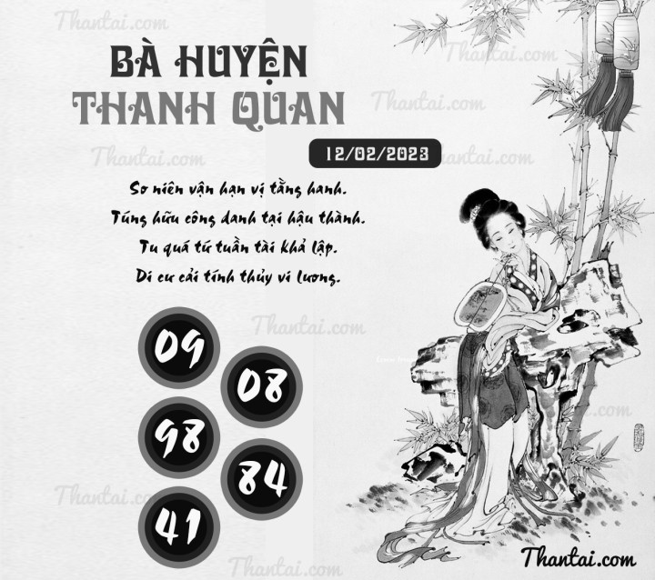 BÀ HUYỆN THANH QUAN 28/01/2023