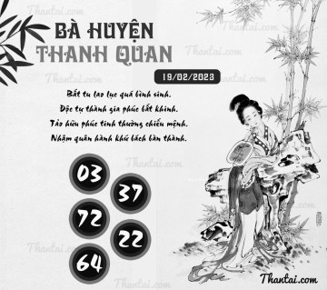 BÀ HUYỆN THANH QUAN 19/02/2023