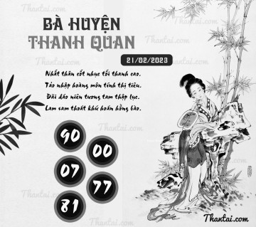 BÀ HUYỆN THANH QUAN 21/02/2023