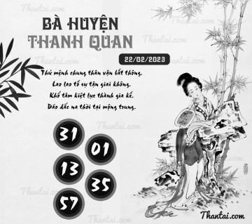 BÀ HUYỆN THANH QUAN 22/02/2023