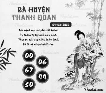 BÀ HUYỆN THANH QUAN 04/03/2023