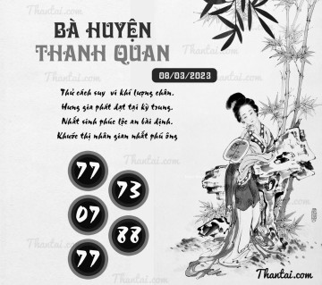 BÀ HUYỆN THANH QUAN 08/03/2023