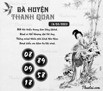 BÀ HUYỆN THANH QUAN 16/03/2023