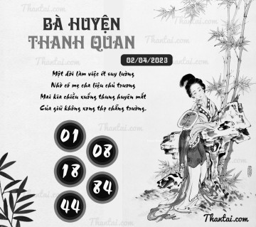 BÀ HUYỆN THANH QUAN 02/04/2023