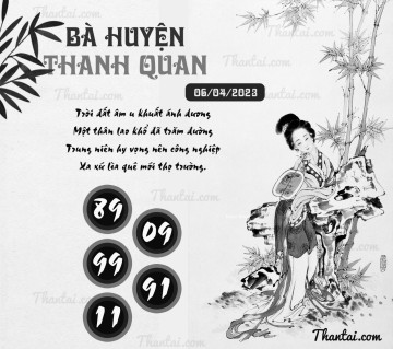 BÀ HUYỆN THANH QUAN 06/04/2023