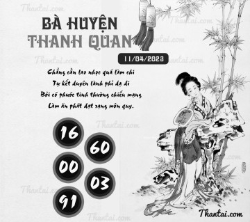 BÀ HUYỆN THANH QUAN 11/04/2023