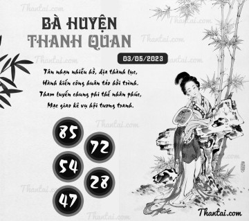 BÀ HUYỆN THANH QUAN 03/05/2023