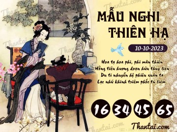 Mẫu Nghi Thiên Hạ 10/10/2023