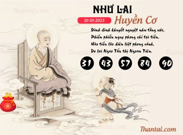 NHƯ LAI HUYỀN CƠ 10/10/2023