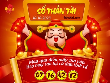 SỔ THẦN TÀI 10/10/2023